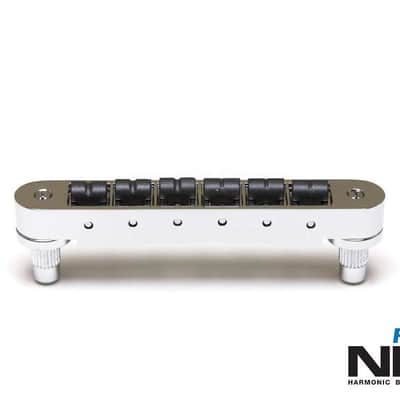 Graph Tech PS-8843-N0 ResoMax NV2 4mm Tune-O-Matic Guitar Bridge w/ String Saver Saddles