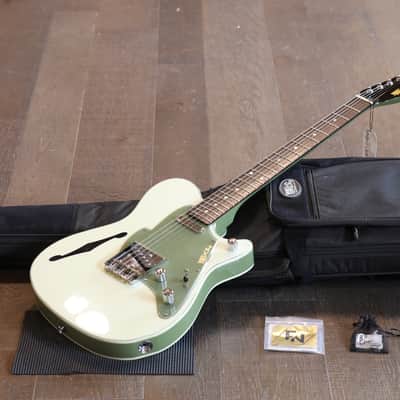~2019 Fret-King Country Squire Classic John Jorgensen Signature Electric Guitar Arcadia Green + OGB image 1