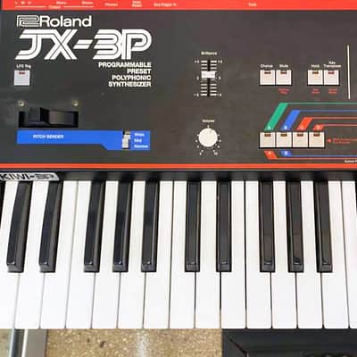 Roland JX-3P 61-Key Programmable Polyphonic Synthesizer w/ KIWI 3-P Mod upgrade image 4