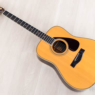 1977 Yamaha L-10 Vintage Dreadnought Acoustic Guitar, Spruce & Rosewood w/ Case & Hangtag, Japan image 13