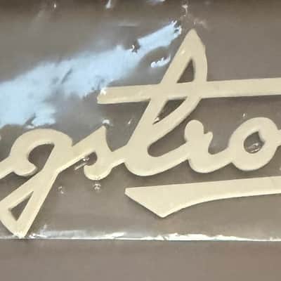 Hagstrom Repro logo 9,5cm made in Sweden - White image 4