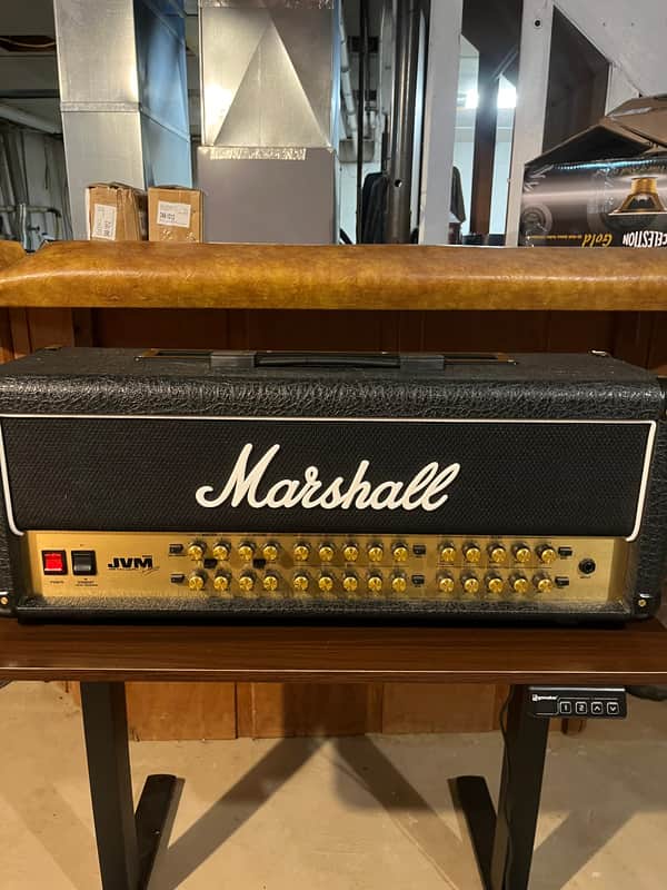 Marshall JVM410H 4-Channel 100-Watt Guitar Amp Head 2007 - Present - Black image 1