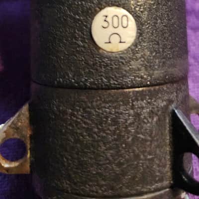 STC 4038 (pre Coles ) amazing sound 300 ohms #1014 (1958-1966) Alnico Brass Wrinkle Ships via DHL image 3