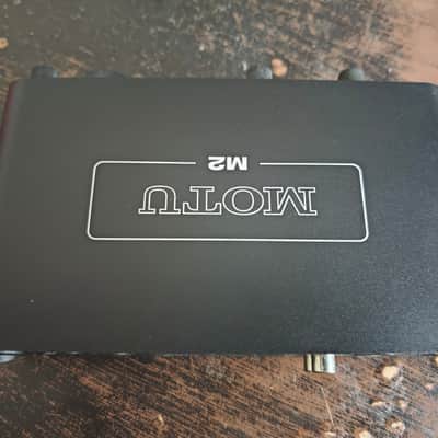 MOTU M2 USB-C Audio Interface 2019 - Present - Black image 5