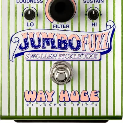 Way Huge WHE407 Jumbo Fuzz Swollen Pickle XXX 30th Anniversary Limited Edition Fuzz Effects Pedal image 1