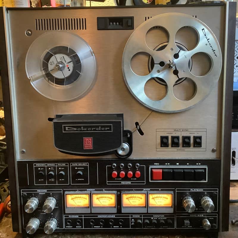 Shiver Balance デモテープ 再販盤 Dokorder 8140 / 4 track multitrack 4 Chanel recorder analog tape