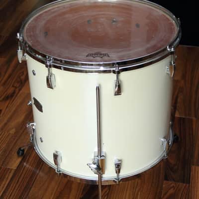 Yamaha AMF-1816 Absolute Hybrid Maple - Polar White floor tom 18"x16 image 12