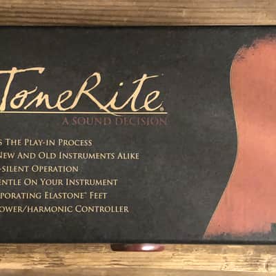 ToneRite Third Generation 3G Acoustic Guitar Vibration Conditioning Device Works image 2