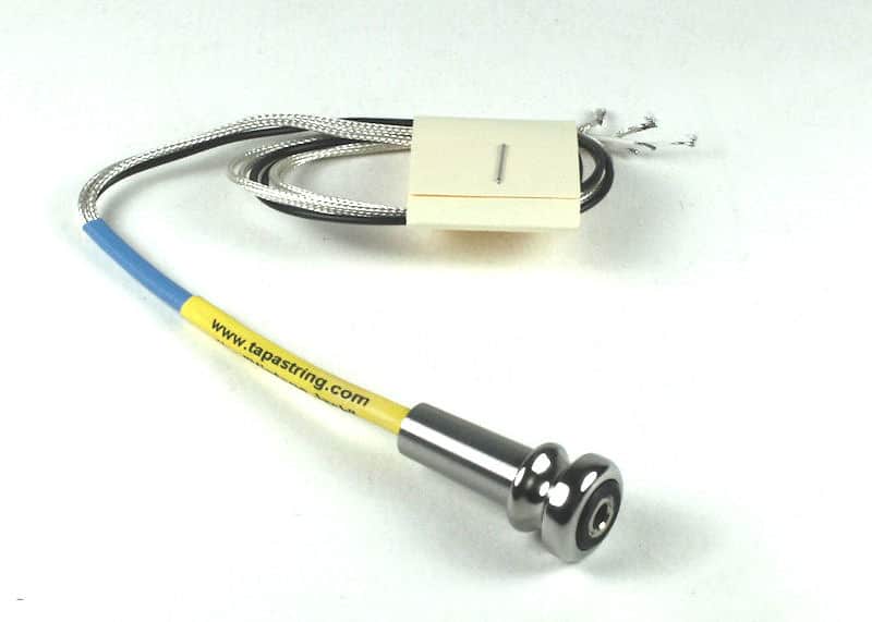 Tapastring Vintage Jack for Mandolin, Stainless Steel w/Right Angle image 1