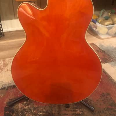 G5420T / 2016 Electromatic Hollow Body Single Cutaway with Bigsby … “MINT” … zero fret wear … Gretsch Orange Stain … All original w/ NO MODS … TKL Hard Case included .. Korean made image 4