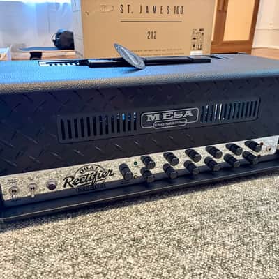 Mesa Boogie 90s Dual Rectifier Solo Head Reissue 2-Channel 100-Watt Guitar Amp Head 2025 - Present - Black image 2