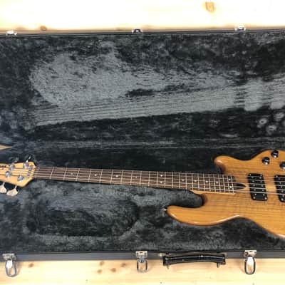 Wal Mk2  5 String Bass Guitar 1990 Schedua w Original Wal Hard Case image 2