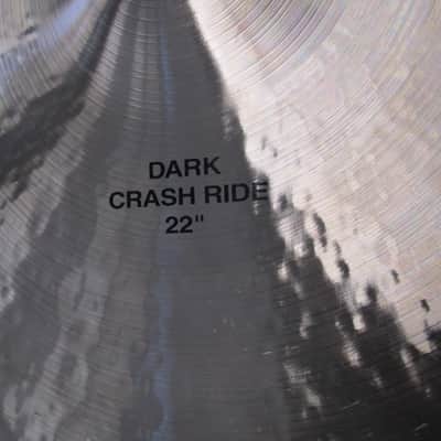 Paiste 22" Masters Dark Crash/Ride Cymbal 2011 - Present - Traditional image 4