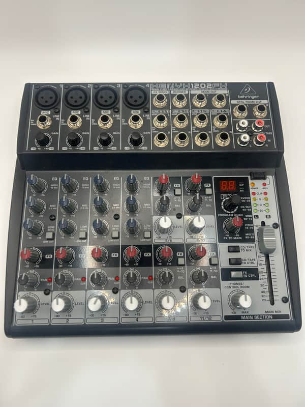 Behringer Xenyx 1202FX 12-Input Mixer with Effects