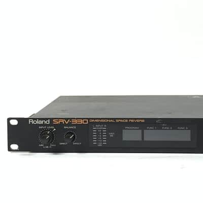 Roland SRV-330 Dimensional Space Reverb 1990s - Black TGHM image 2