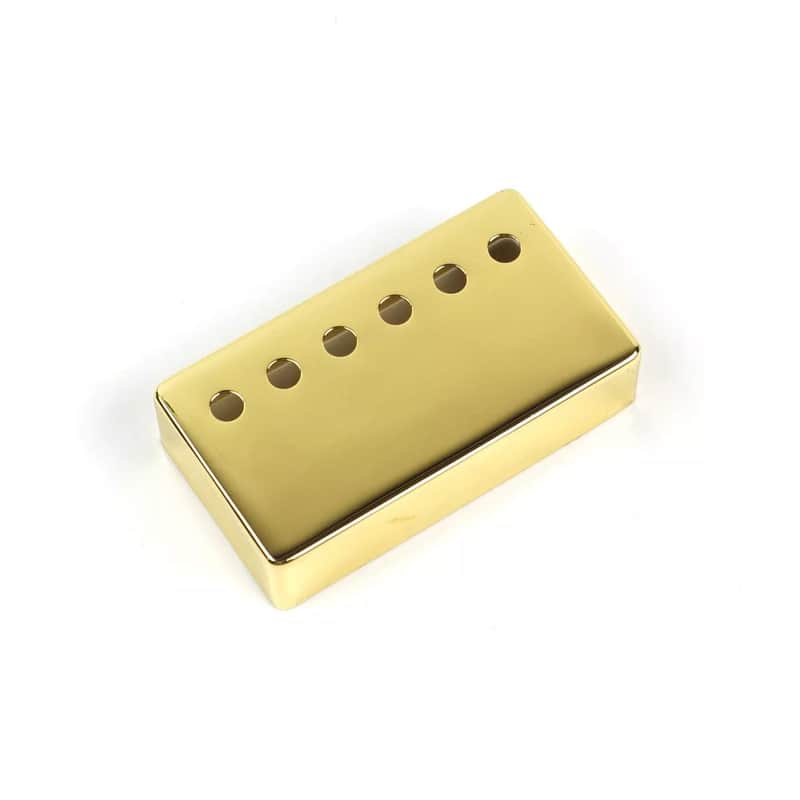 Copper Metal Humbucker Pickup Cover 50mm Pole Spacing ,Gold Plated image 1