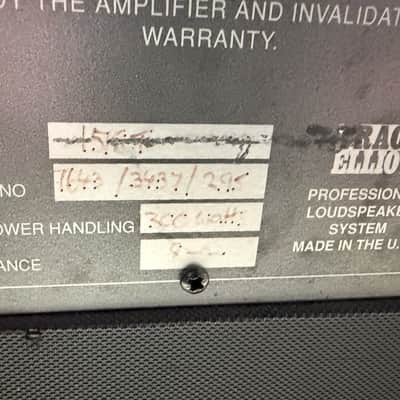Trace Elliot 1518 1 x 15" 300w Cabinets 1995 - killer performing Bass Cabinets we have 3 available ! image 6