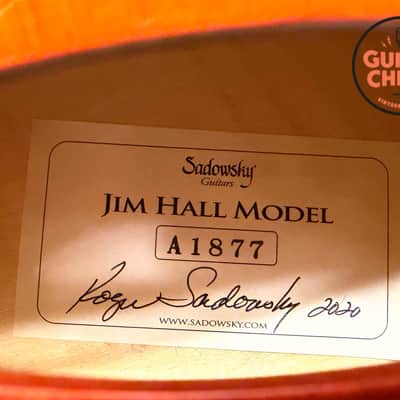 2020 Sadowsky Jim Hall Signature Model Sienna Burst w/ Original Case image 14