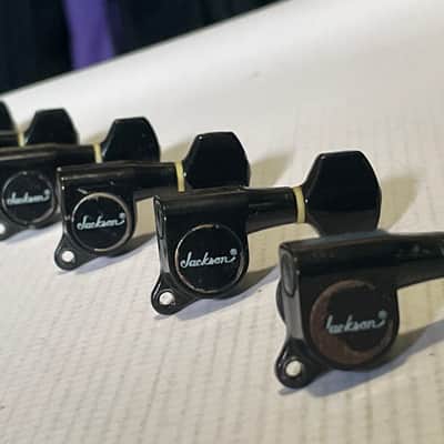 1980's Japan Charvel Jackson Model Series R Logo Tuners Tuning Pegs 6 In Line image 3