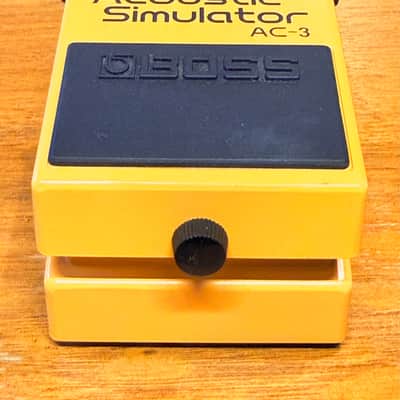 Boss AC-3 Acoustic Simulator (Dark Gray Label) 2006 - Present - Yellow image 6