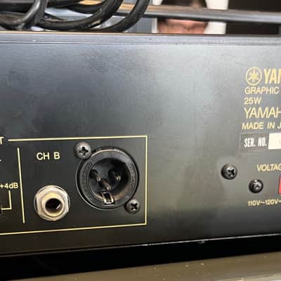 Yamaha Q2031 Dual-Channel Graphic Equalizer - Black image 5