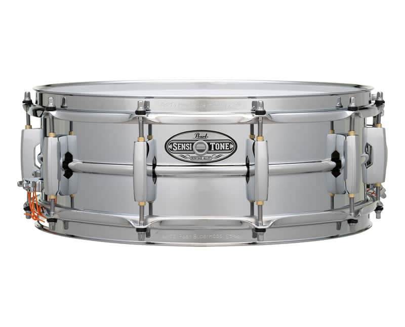Pearl Sensitone Heritage Alloy 14"x5" Steel Snare Drum