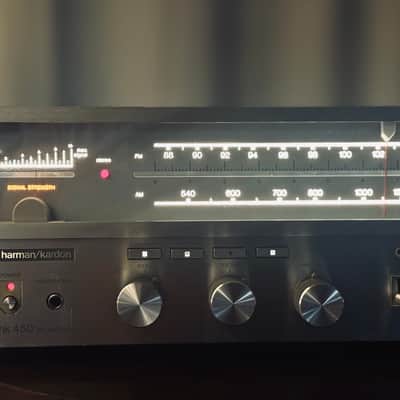 🚀🚀🚀 Vintage Harman Kardon HK-450 Receiver - Serviced + Cleaned + LED image 11