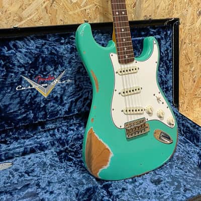 Fender Custom Shop 1967 Stratocaster - Aged Seafoam Green, Heavy Relic, Rosewood image 5