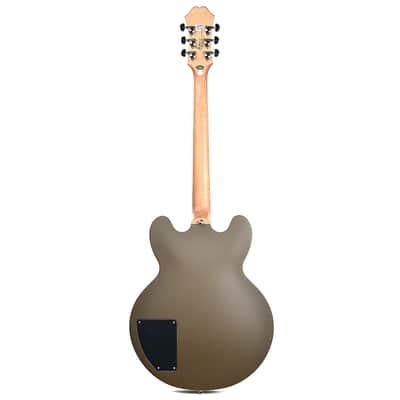 Epiphone Tom Delonge ES-333 Hollowbody Electric Guitar, Rosewood Neck, Brown image 2