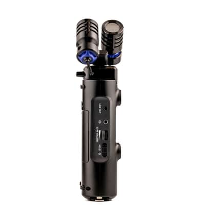 Zoom H5studio 4-Track Handy Recorder with 32-Bit Float Recording + 2x Vidpro Professional Wired XLR Lavalier Microphone XM-L2 for Pro Audio Equipment with XLR Input image 3
