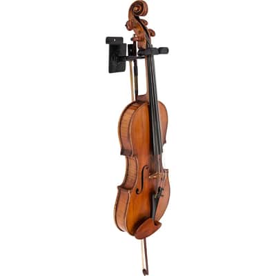 Mint Hercules Violin hangers with moving clutch DSP57B - black image 2