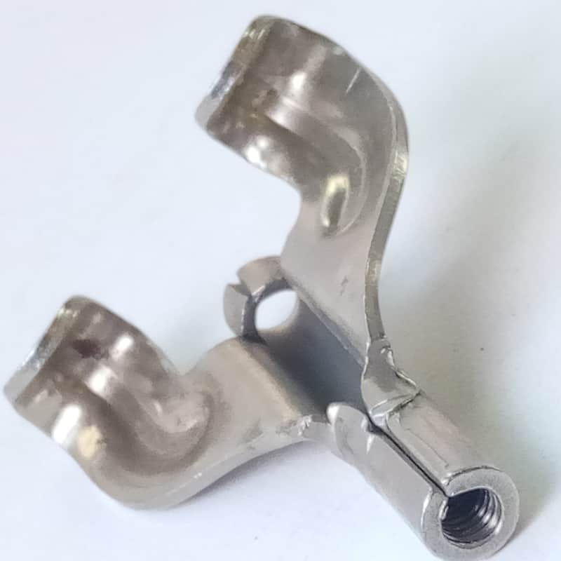 Rogers 50s Resonant Threaded Claw Nickel Bass/Marching Snare Drum Single Tension image 1