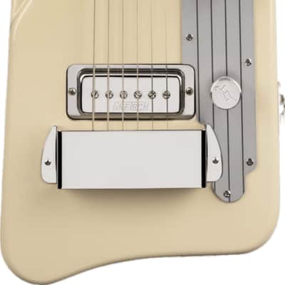 Gretsch G5700 Electromatic Lap Steel Guitar, Plastic Fingerboard, Vintage White