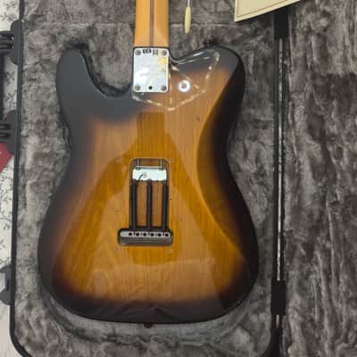 Fender Limited Edition Parallel Universe Series Strat Tele Hybrid 2018 - 2-Color Sunburst image 4