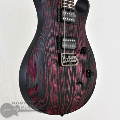 PRS SE Swamp Ash CE 24 Sandblasted Limited Edition - Red (s/n: 5111) image 2