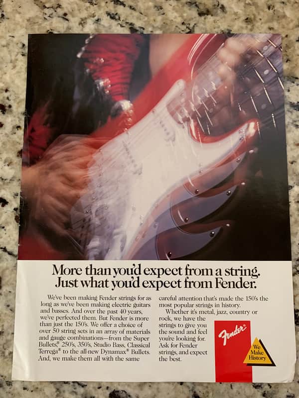 Fender Strings Brochure