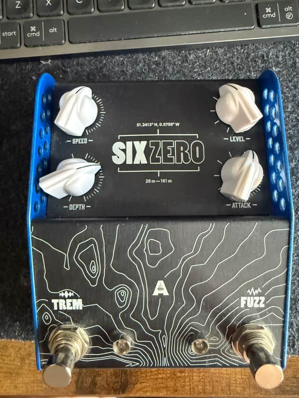 ThorpyFX Six Zero 2024 - Black / Blue Andertons Edition image 1