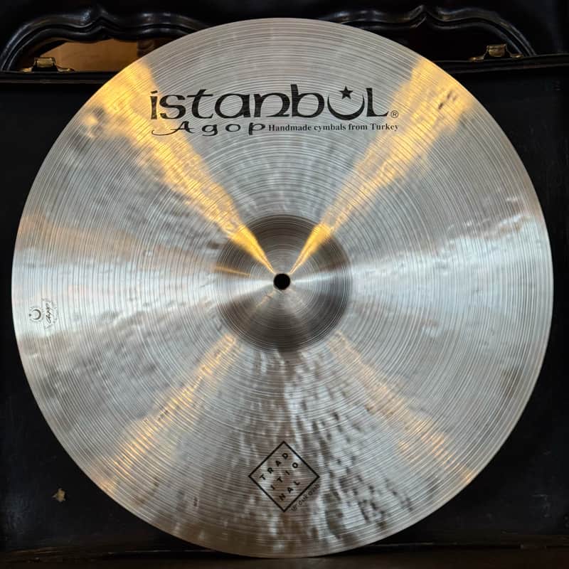 NEW Istanbul Agop 18" Traditional Dark Crash - 1424g image 1
