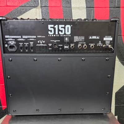 EVH 5150 Iconic Series 2-Channel 40-Watt 1x12" Guitar Combo 2021 - Present - Black image 3
