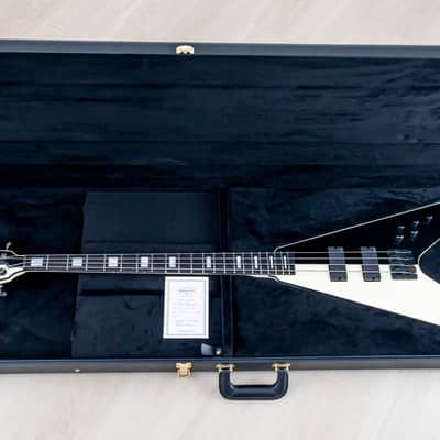 2012 Dean USA Michael Schenker Flying V Bass NAMM Limited Edition, 1 of 25, Signed w/ Case image 18