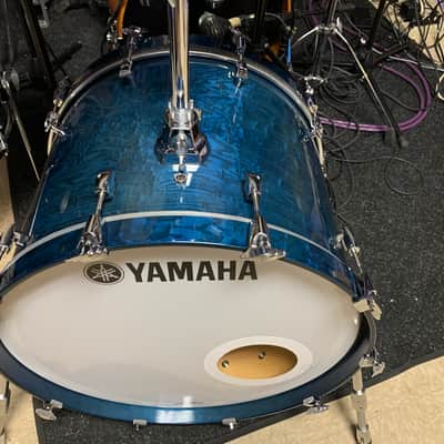 Yamaha  PHX Phoenix  - Sapphire blue Ash  made in Japan 4 pc drum set 22 10 12 16 image 3