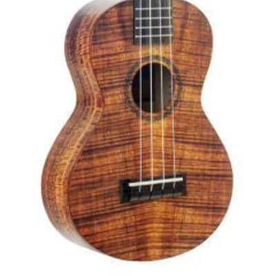 Mahalo #MA2KA - Artist Elite Series Photo Flame Koa Concert Ukulele With Bag, Matt Finish image 4