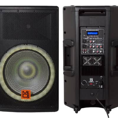 Mr. DJ SYNERGY15 15 Inch 4500W 15" PRO Powered Loudspeaker Portable Speaker System image 11