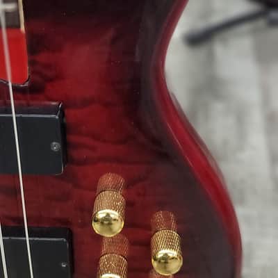 AIO Wolf KTB-5 Bass - Red Burst GS-001 image 8