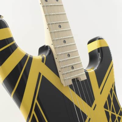 EVH Striped Series Electric Guitar 2024 Black/Yellow 3498gr image 10