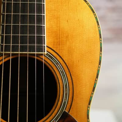 Martin Martin acoustic guitar made in New York City circa 1867-1880. Natural. Style 30. Size 0. image 10