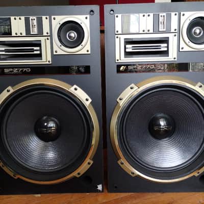 Sansui SP Z770 speakers in excellent condition - 1980's | Reverb