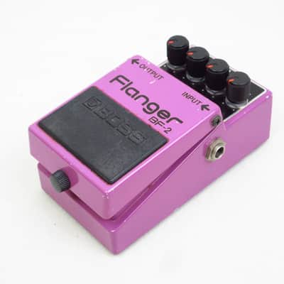 Boss BF-2 Flanger 1980-1984 (Black Label) Made In Japan | Reverb
