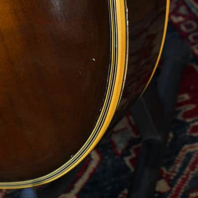 Sampo Archtop 1950s - Chocolate Sunburst made In Germany image 20