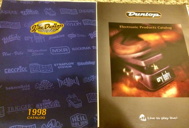 Dunlop Effects Catalogs '98 & '99 image 1